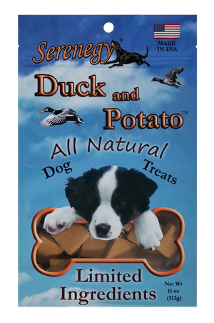 Serenegy Dog Treats Duck and Potato